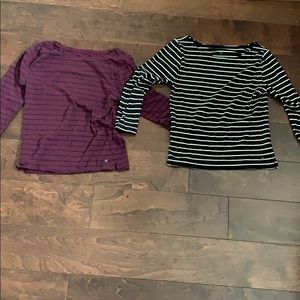 Two American Eagle Long sleeve tee shirts